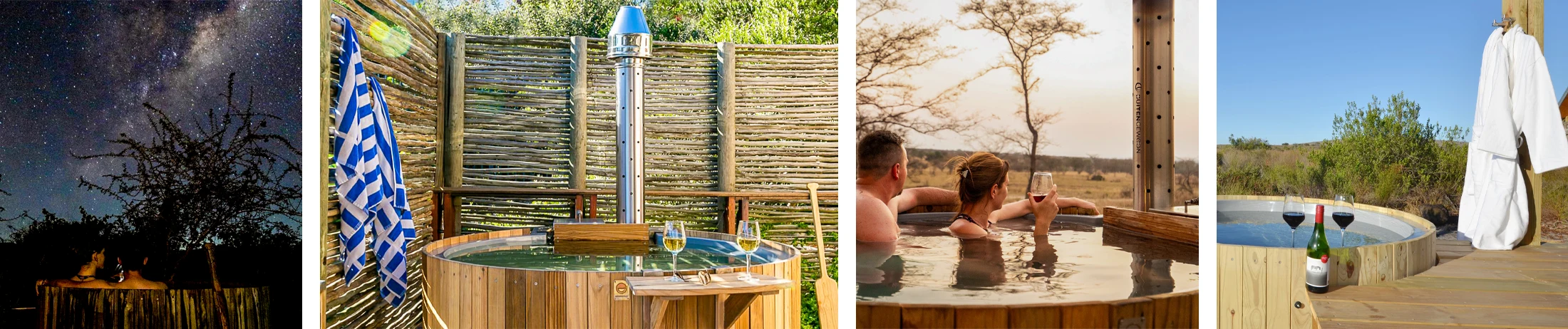 Safari Glamping Hot Tub