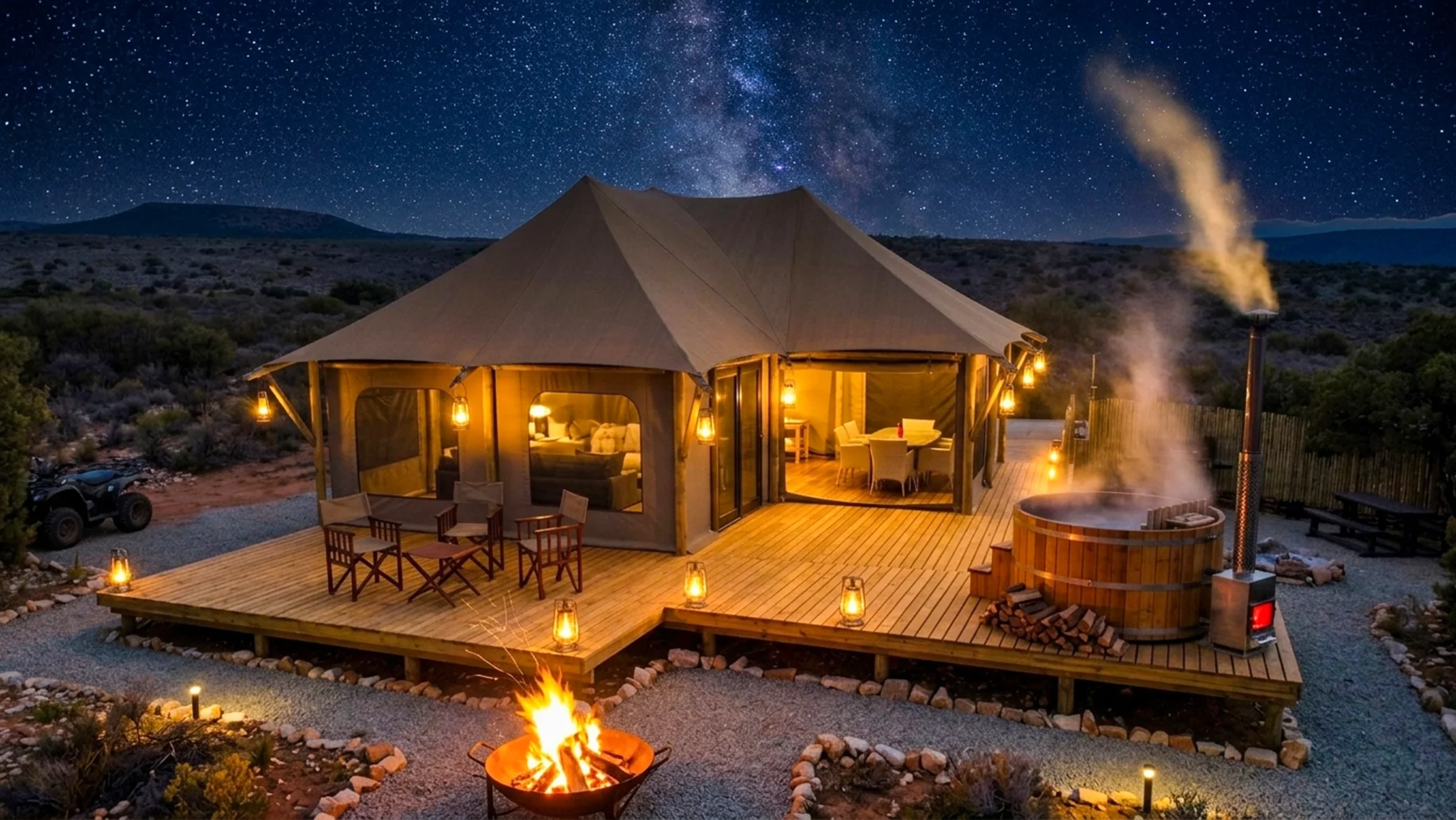 Brandwag Glamping Star Tents Buck Tents